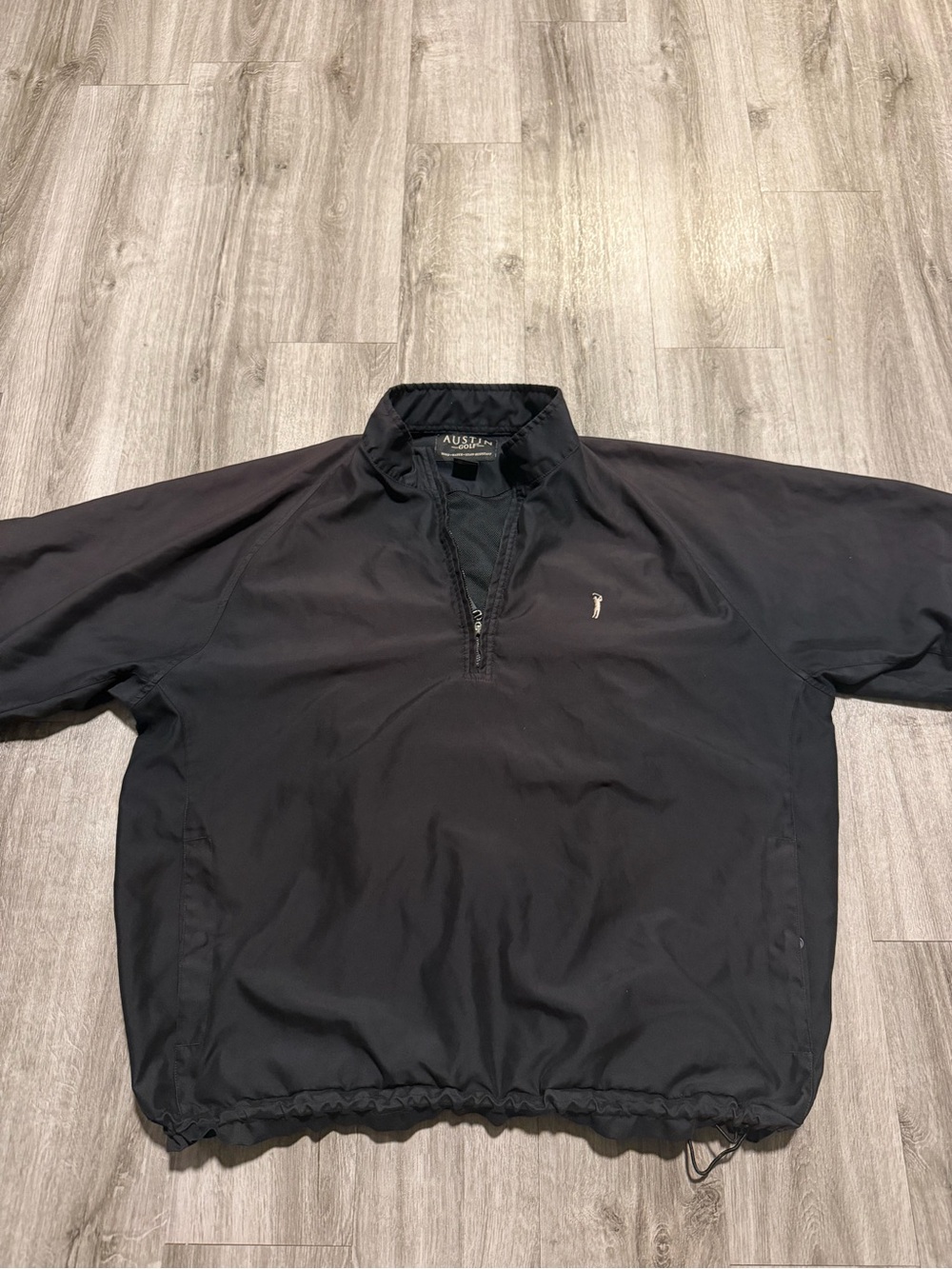 Performance Black Half-Zip Pullover Jacket